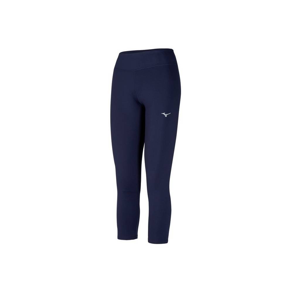 Mizuno Women's 3/4 Length Tights Navy (530062-XYW)